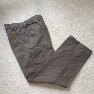 Carhartt Canvas Work Pants sz 34 x 32